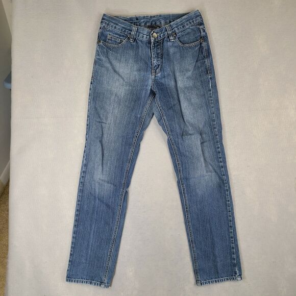 BNY‎ Unlimited Women's Jeans Size 30 (30x31) Blue Denim Mid Rise - Picture 2 of 11